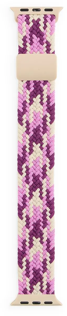 iDeal of Sweden Soft Braid Watchband Apple Watch - Cherry Crush