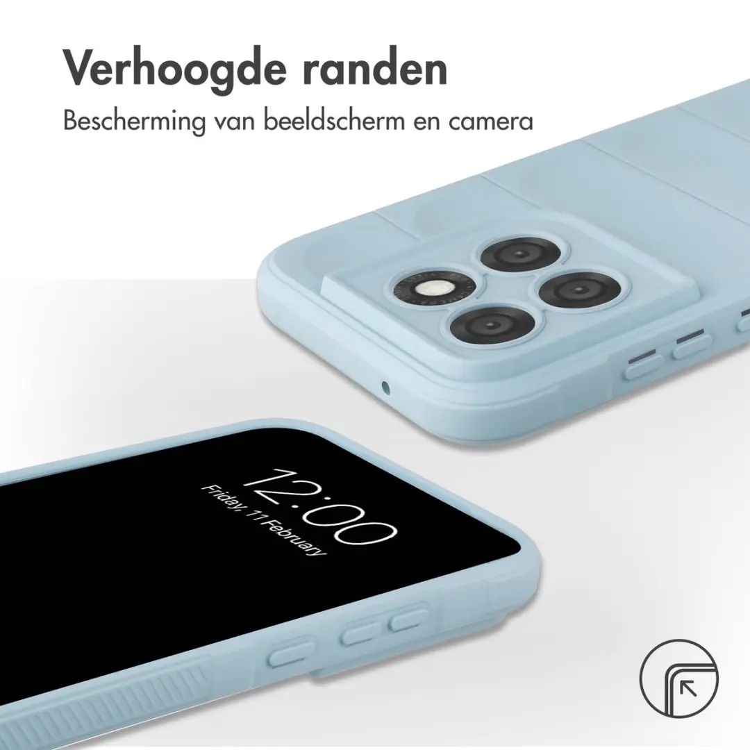 Imoshion Hoesje Motorola Edge 70 Fusion - Lichtblauw