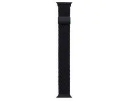 iDeal of Sweden Soft Braid Horlogeband Apple Watch - Zwart