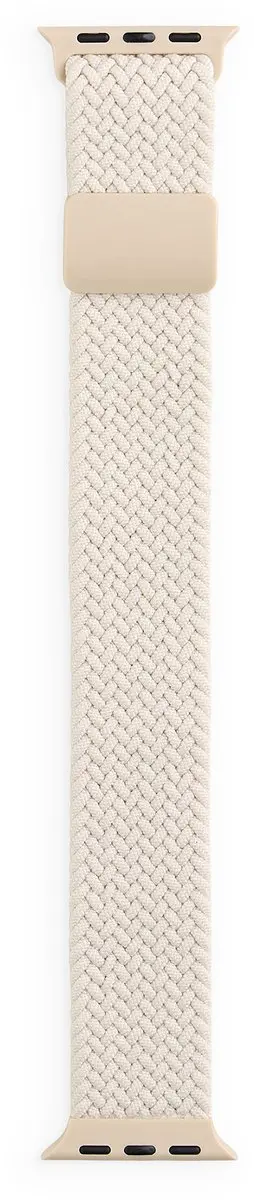 iDeal of Sweden Soft Braid Watchband Apple Watch - Beige