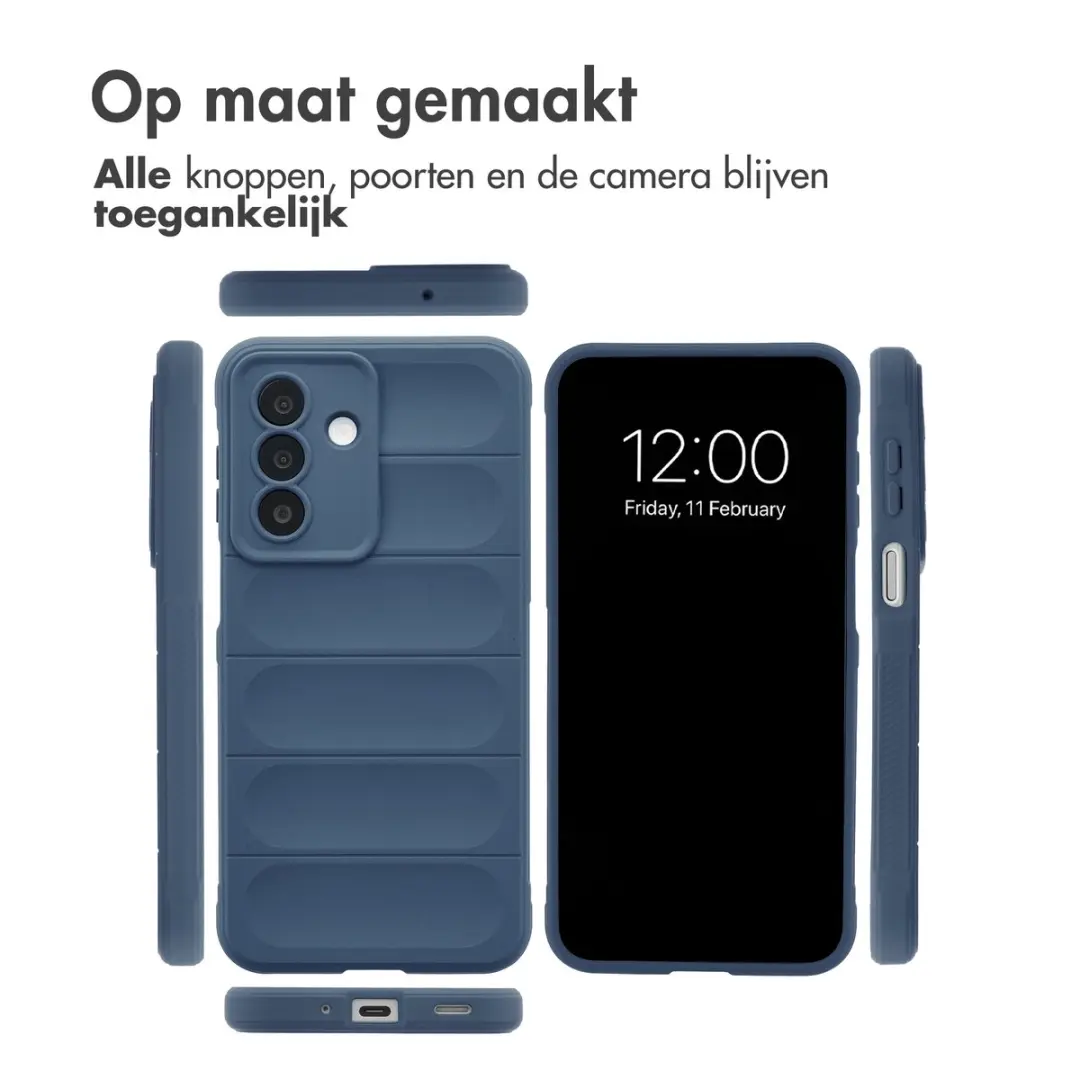 imoshiion Hoesje Samsung Galaxy A27 - Donkerblauw