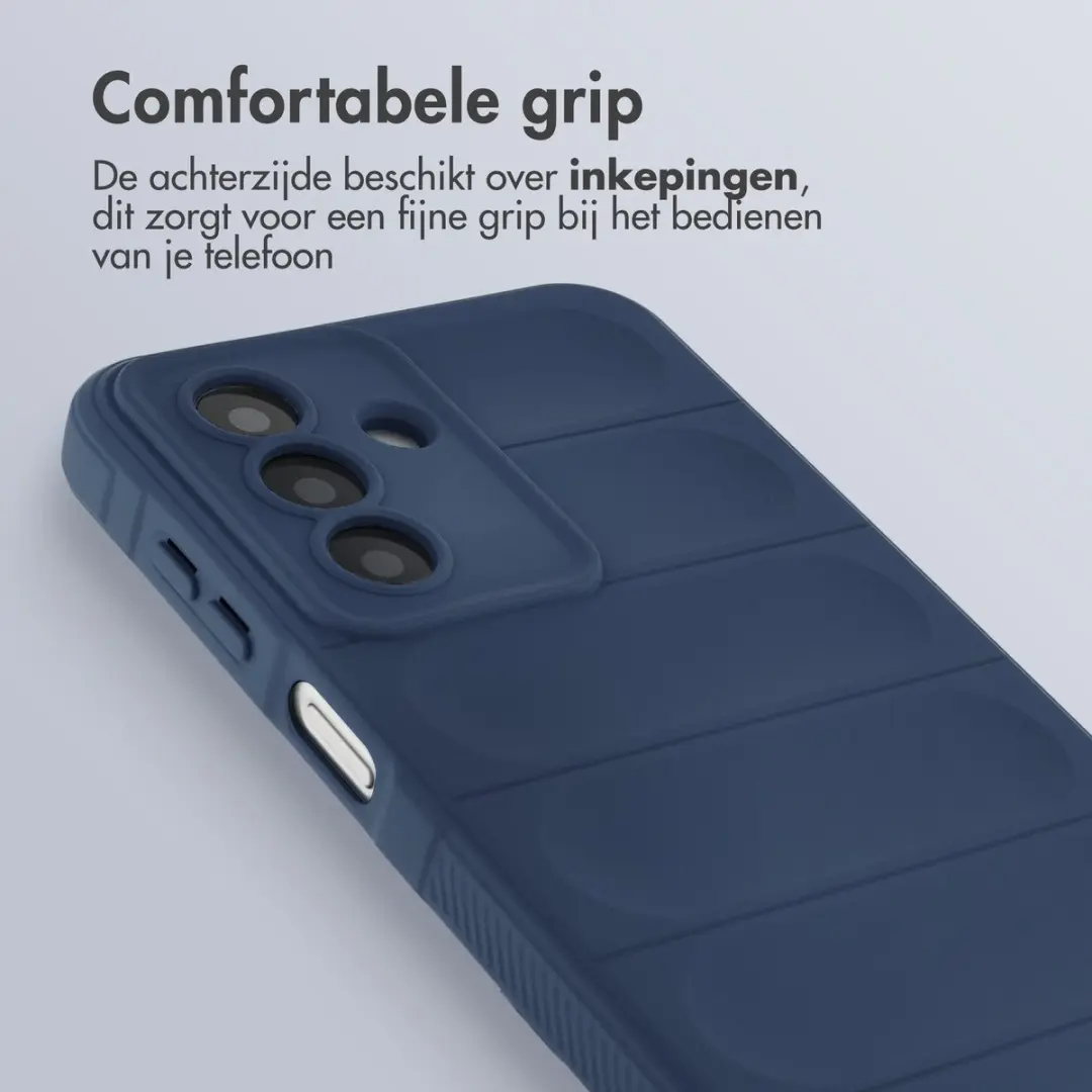 imoshiion Hoesje Samsung Galaxy A27 - Donkerblauw