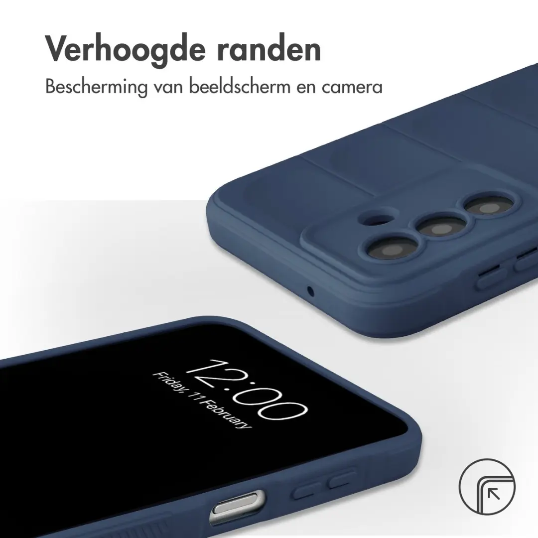 imoshiion Hoesje Samsung Galaxy A27 - Donkerblauw
