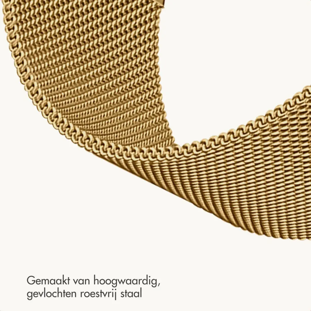 Imoshion Milanees Bandje Goud - One Size - Amazfit Compatibel