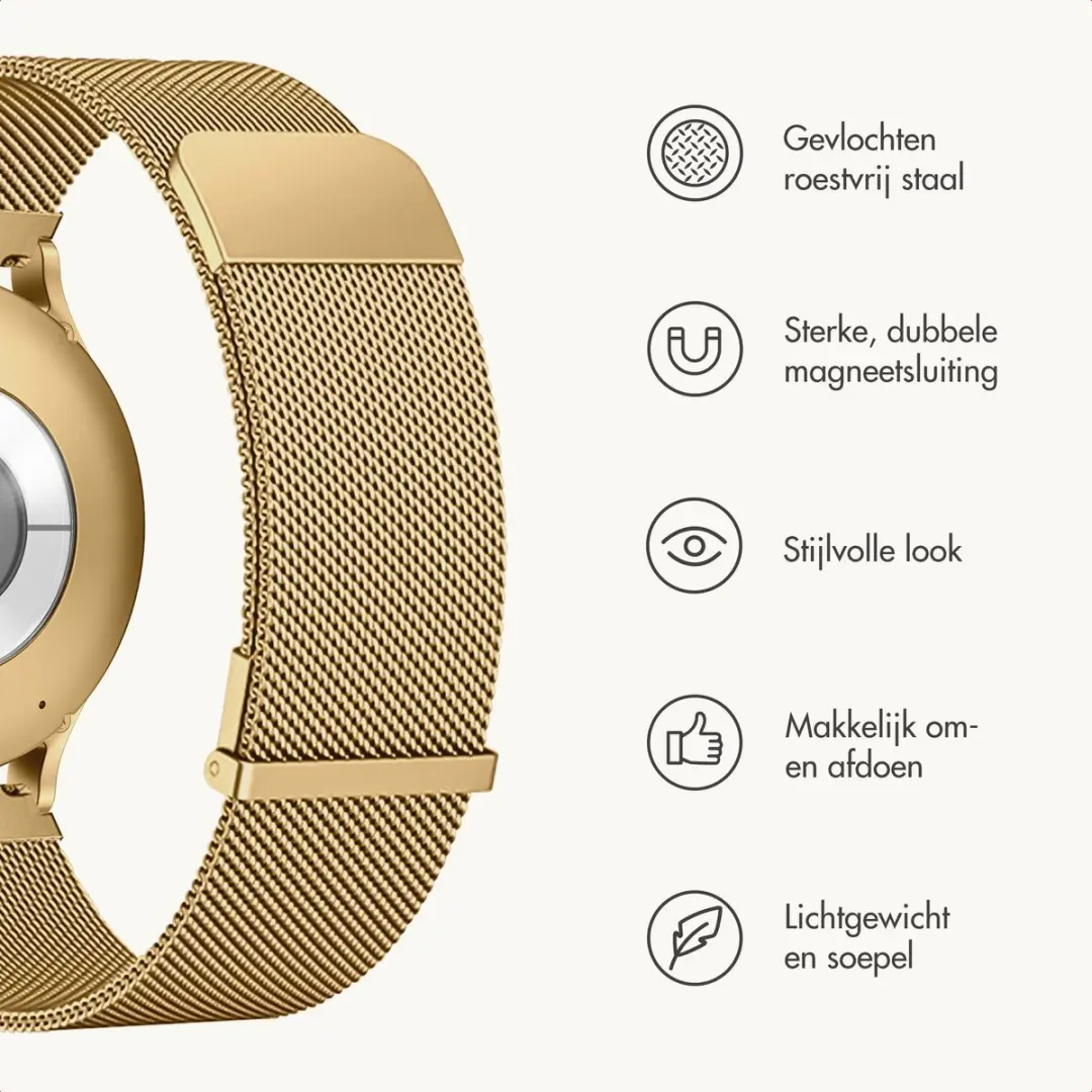 Imoshion Premium Milanees Bandje Goud - One Size