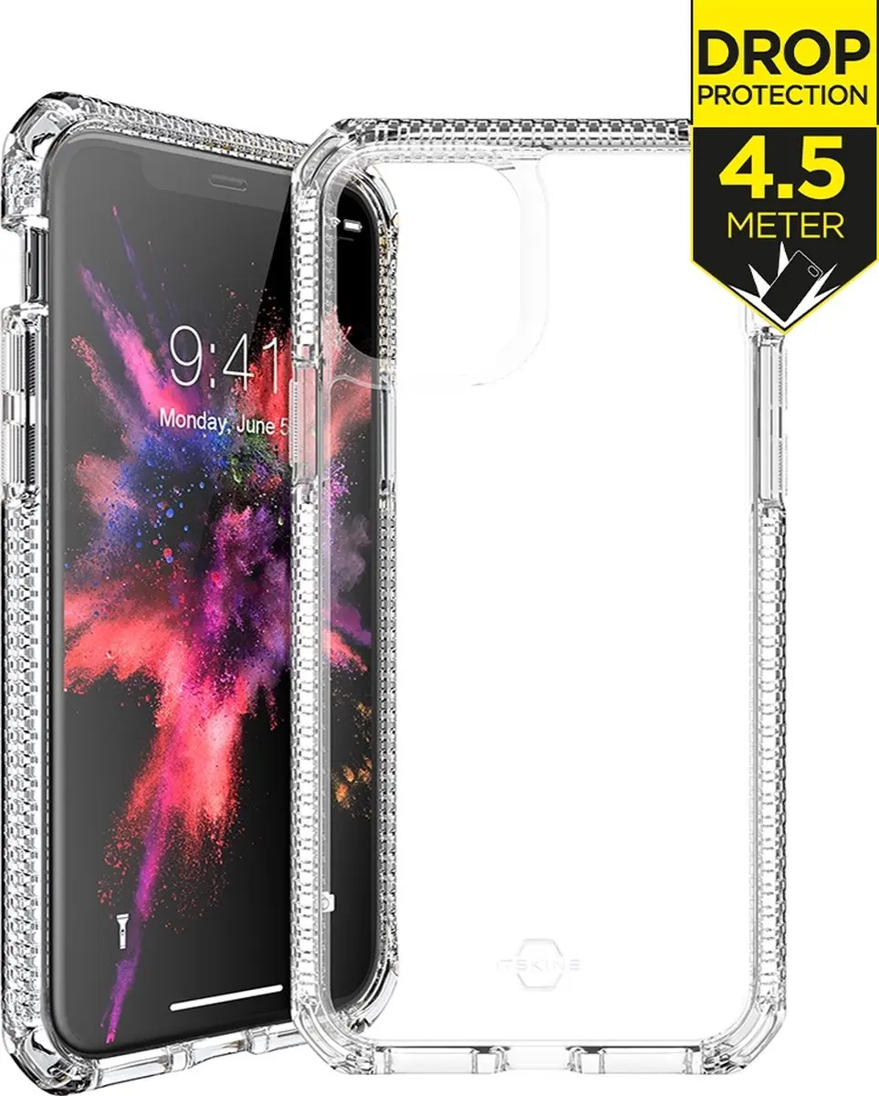 Itskins SupremeClear APXE-SUPIC-TRSP iPhone 11 Pro Hoesje - Transparant