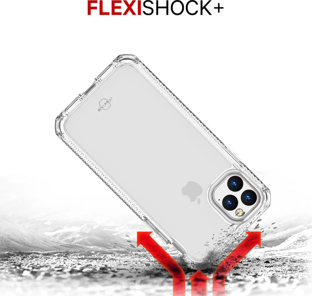 Itskins SupremeClear APXE-SUPIC-TRSP iPhone 11 Pro Hoesje - Transparant