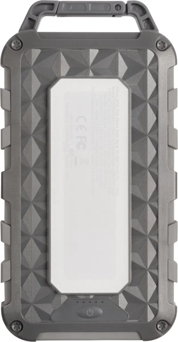 Xtorm FS405 Solar Powerbank 10.000mAh - Grijs - afbeelding 4 van 6
