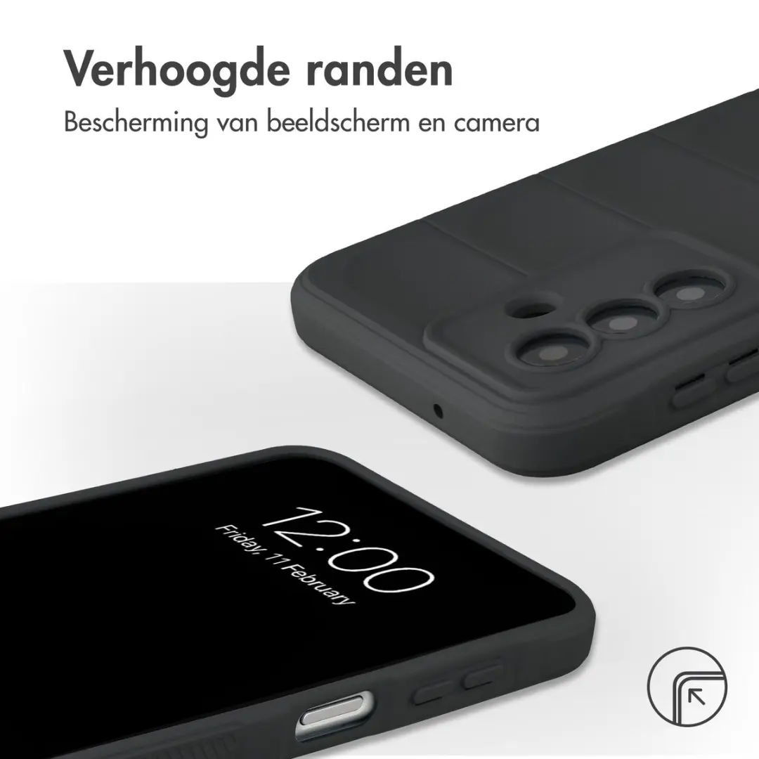 imoshiion Hoesje Samsung Galaxy A27 - Zwart