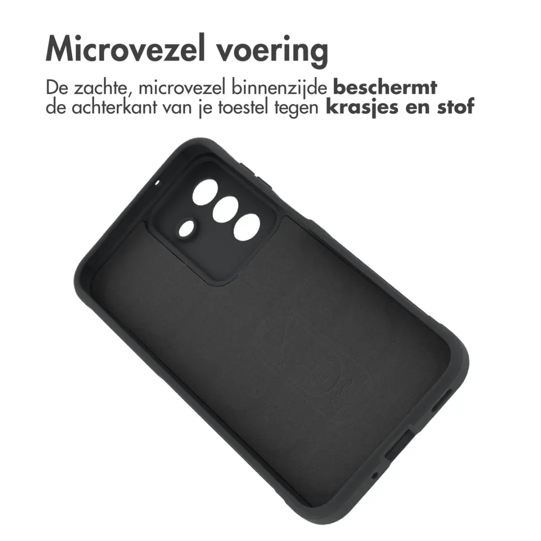 imoshiion Hoesje Samsung Galaxy A27 - Zwart