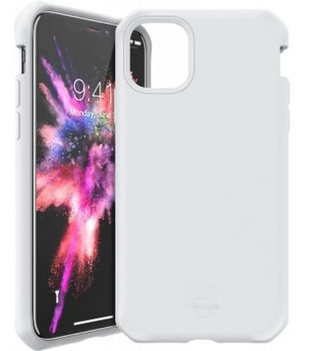 Itskins Hybride Hoesje iPhone 11 Pro Wit - ITHYBSILKIP5819WHT