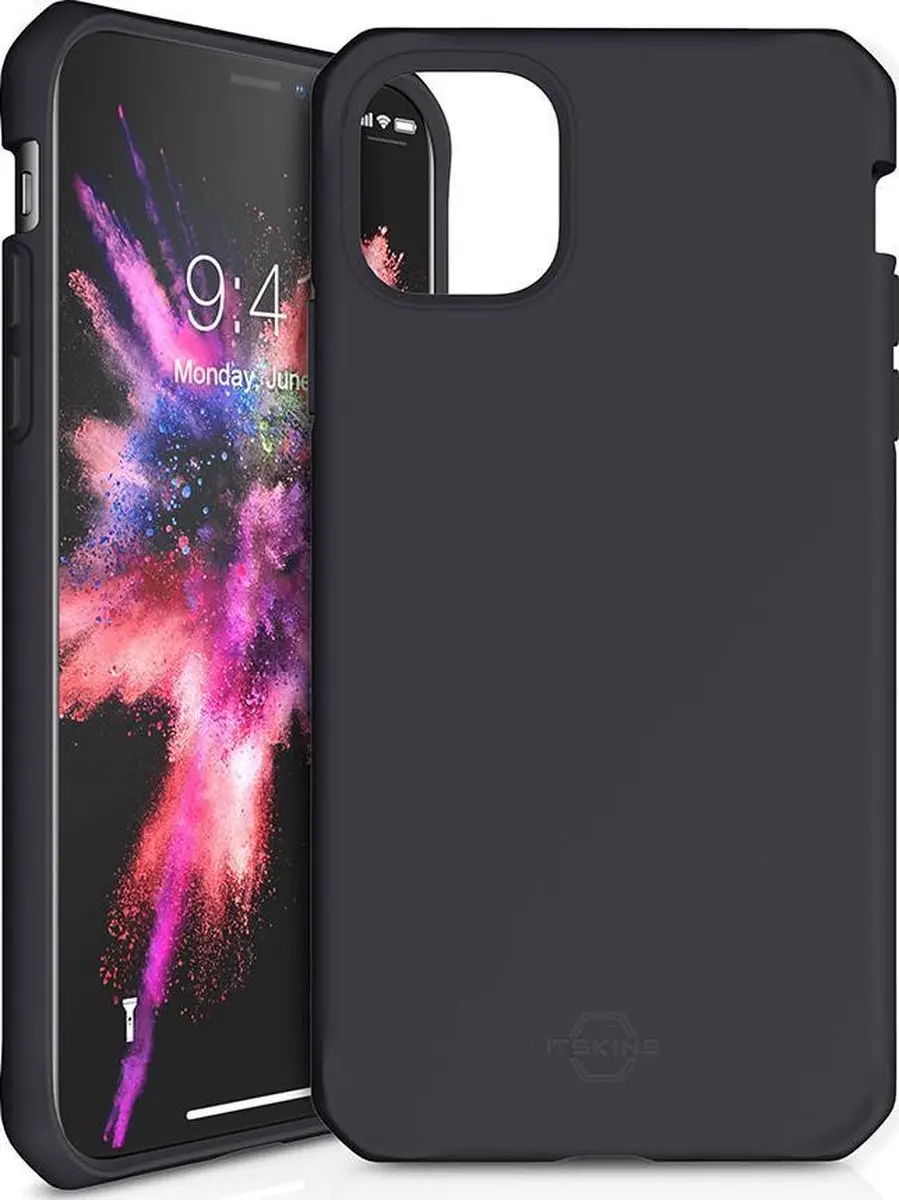 Itskins Hybride Hoesje iPhone 11 Pro ITHYBSILKIP5819BLK