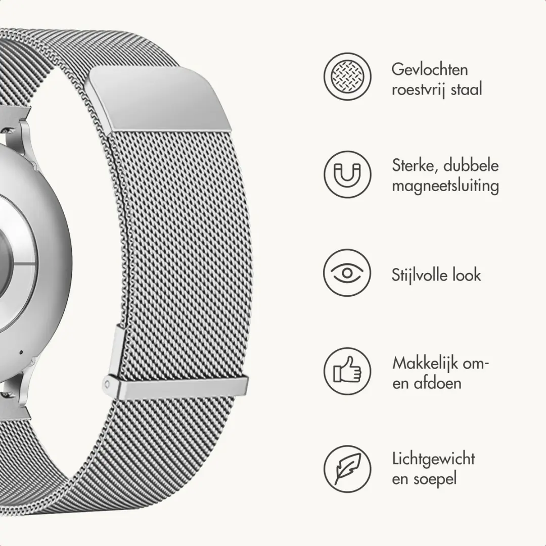 Imoshion Milanees Bandje Zilver - One Size - SH00099860