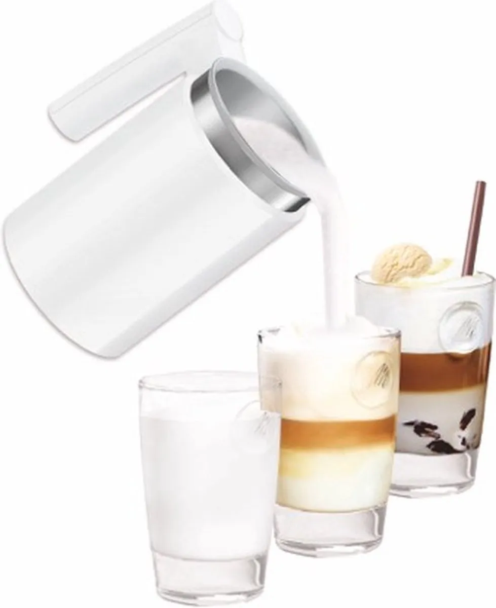 Melitta Cremio II - Elektrische melkopschuimer - Wit - Anti-kleefcoating