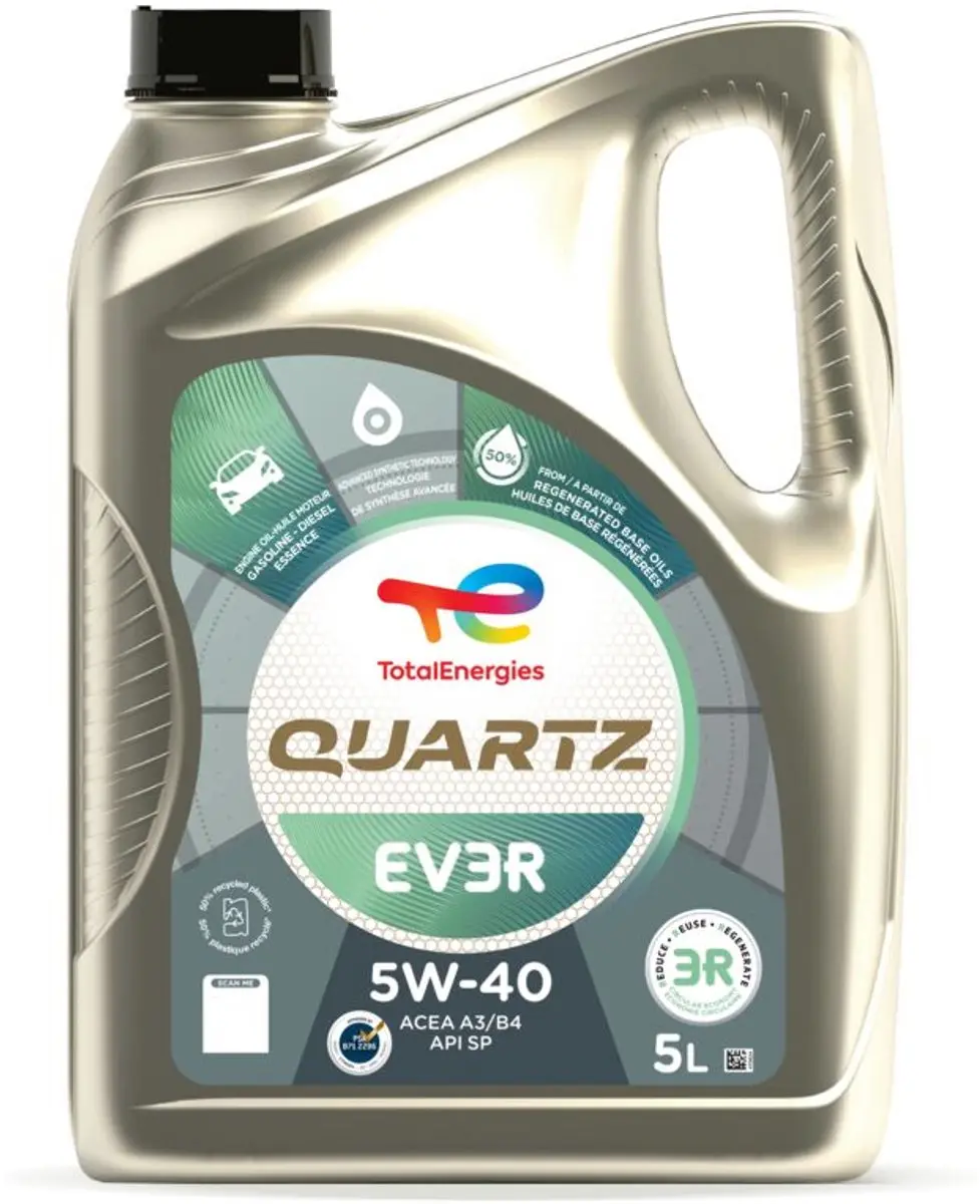 Total Quartz EV3R 5W-40 Motorolie 5L