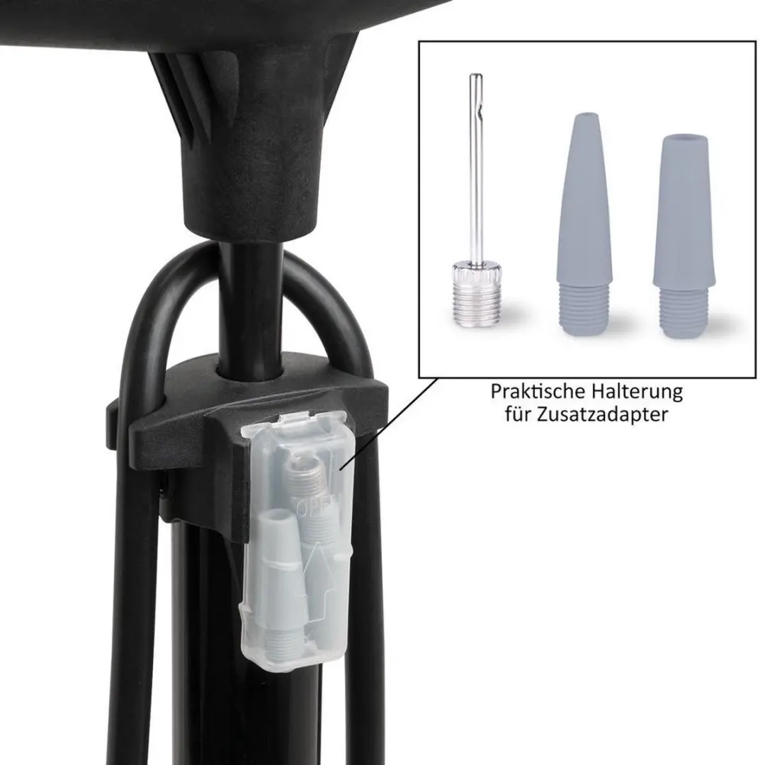 Monzana Fietspomp 100cm - Zwart