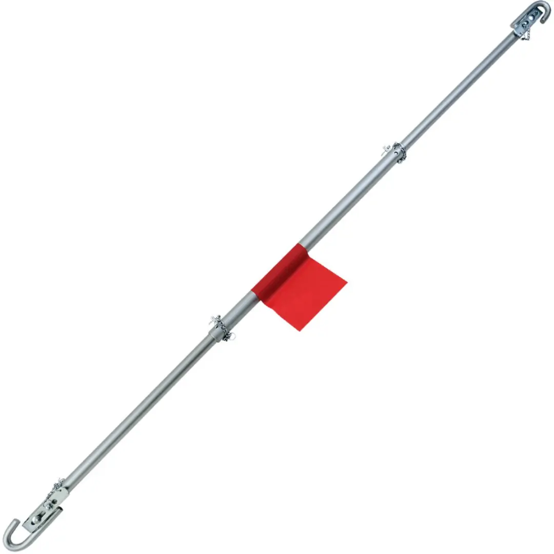 Monzana Auto Veiligheidssleepstang 1,8m - 3 Stuks RVS