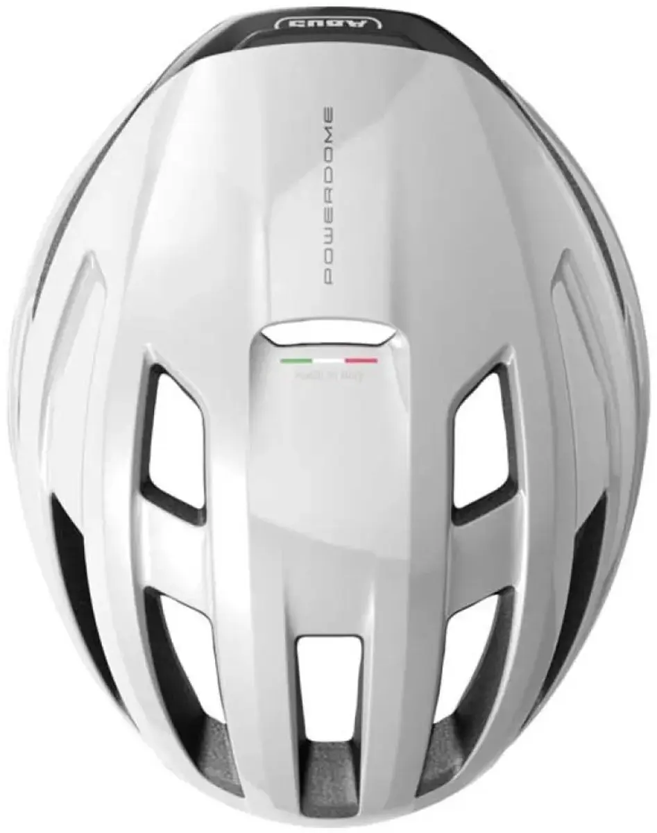 ABUS Powerdome Fietshelm - S - Wit - afbeelding 6 van 6