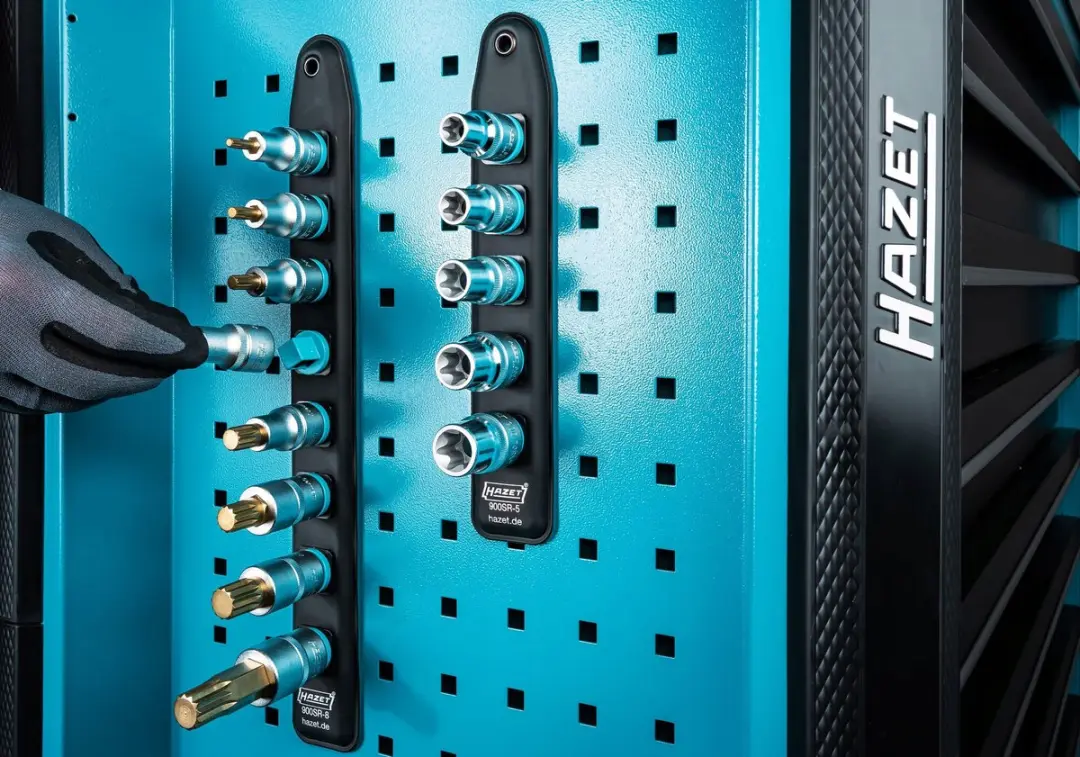 Hazet Doppenhouder 1/2" - Blauw/Zwart