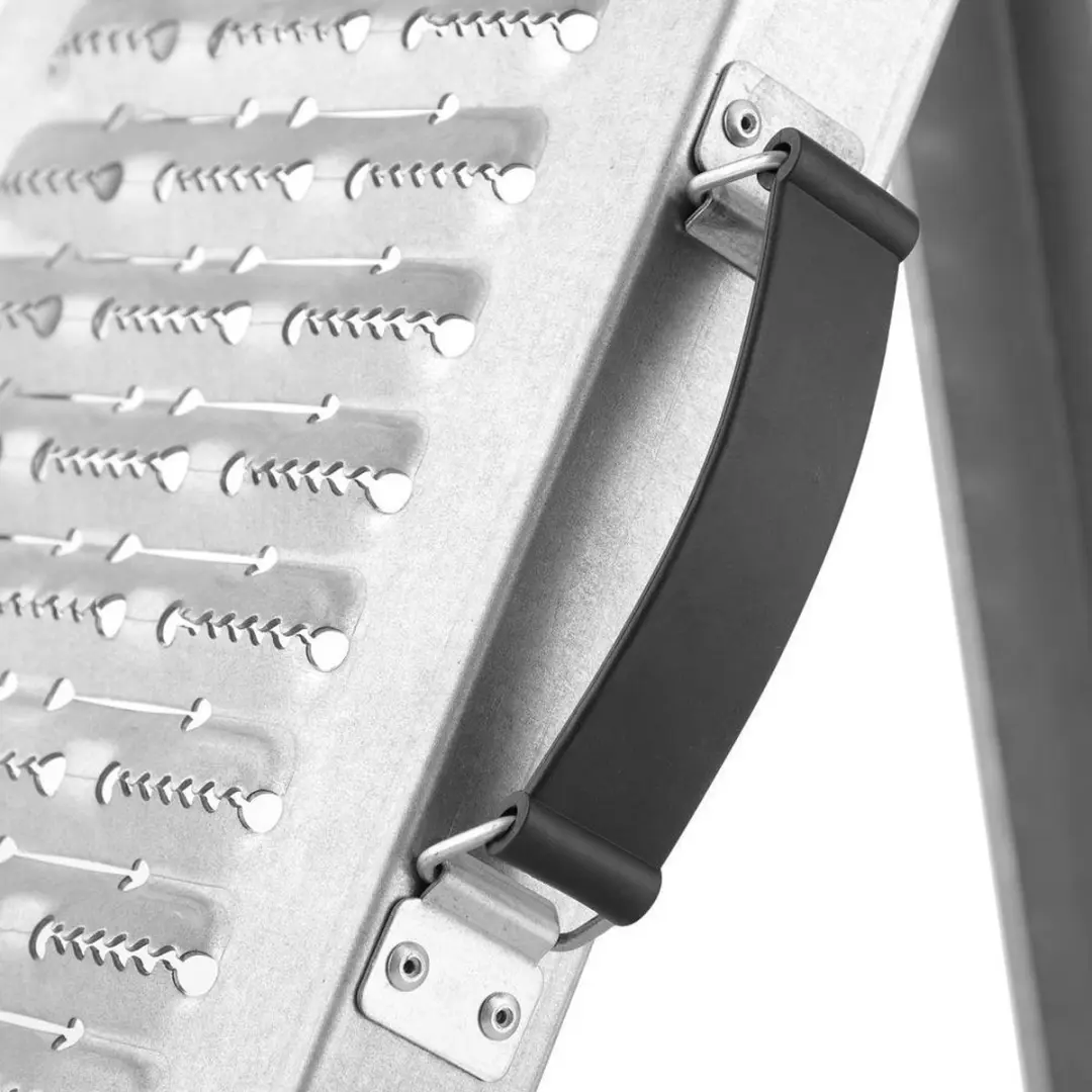 Monzana Oprijplaat Brug 2 Stuks - 400kg - Zilver