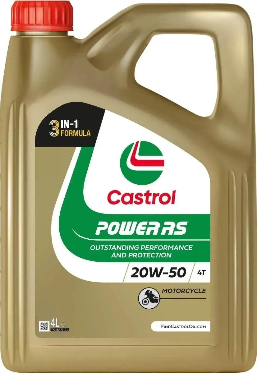 Castrol Power RS 4T 20W-50 Motorolie 4L