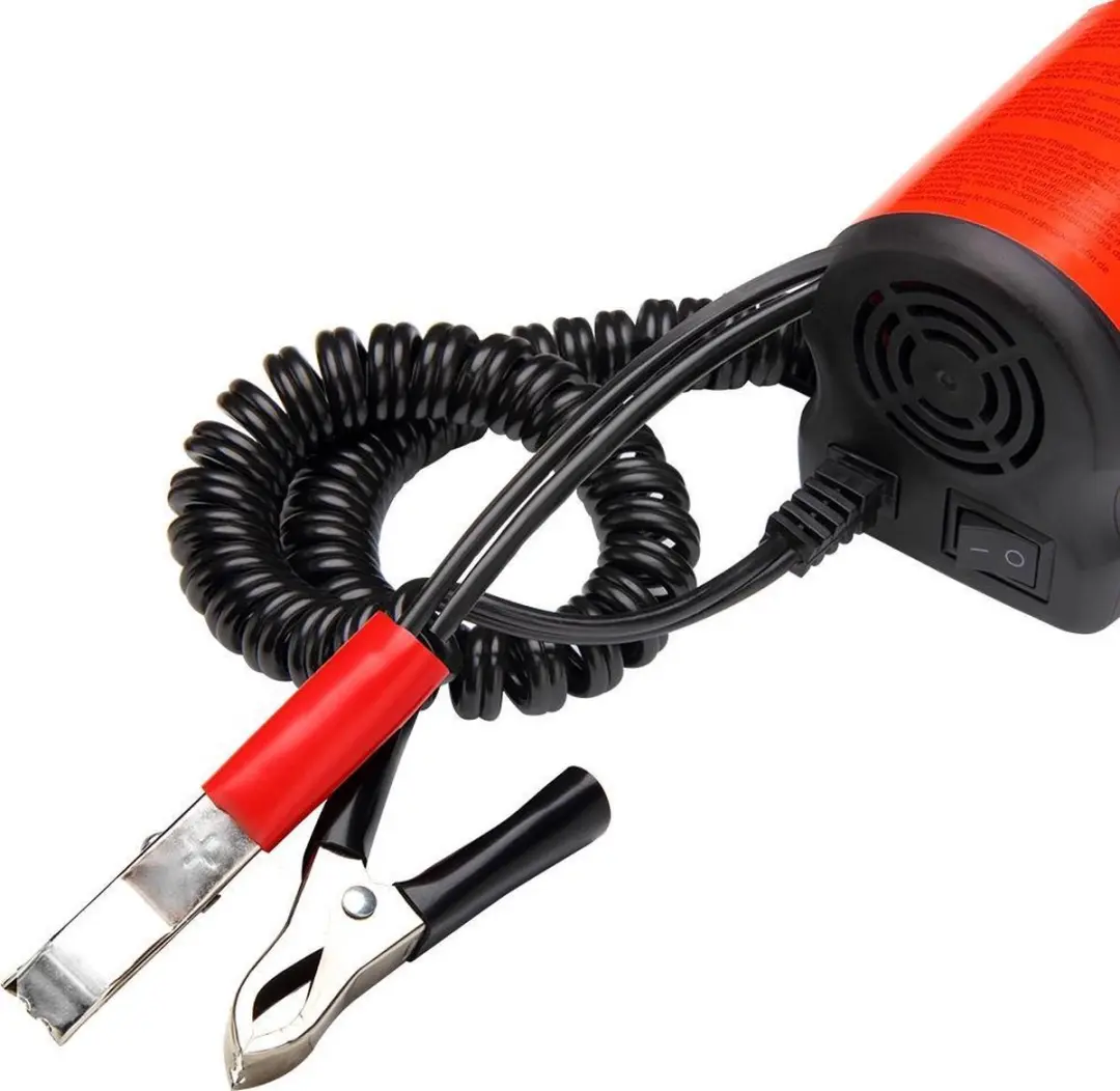 Monzana Elektrische Olie Afvoerpomp 12V 80W - 5L/min - Zwart