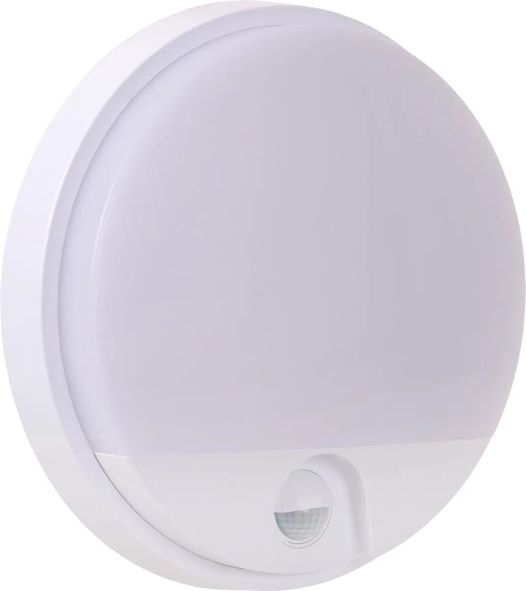 Lucide HUPS IR Wandlamp 10W 3000K - Ø21cm Wit