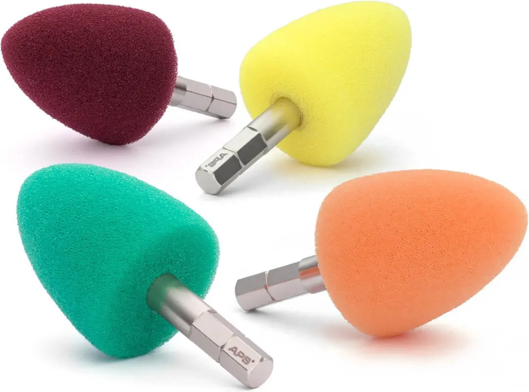 APS Polijstkegel L40-Ø30mm - Green - Heavy Cutting