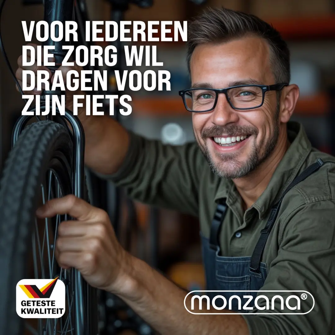 Monzana Fietsmontagestandaard 30kg - Zwart