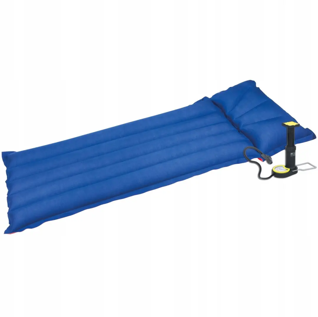 Dunlop Fietspomp met Manometer 10 Bar - Geel/Zwart