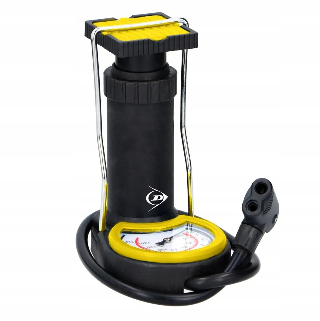 Dunlop Fietspomp met Manometer 10 Bar