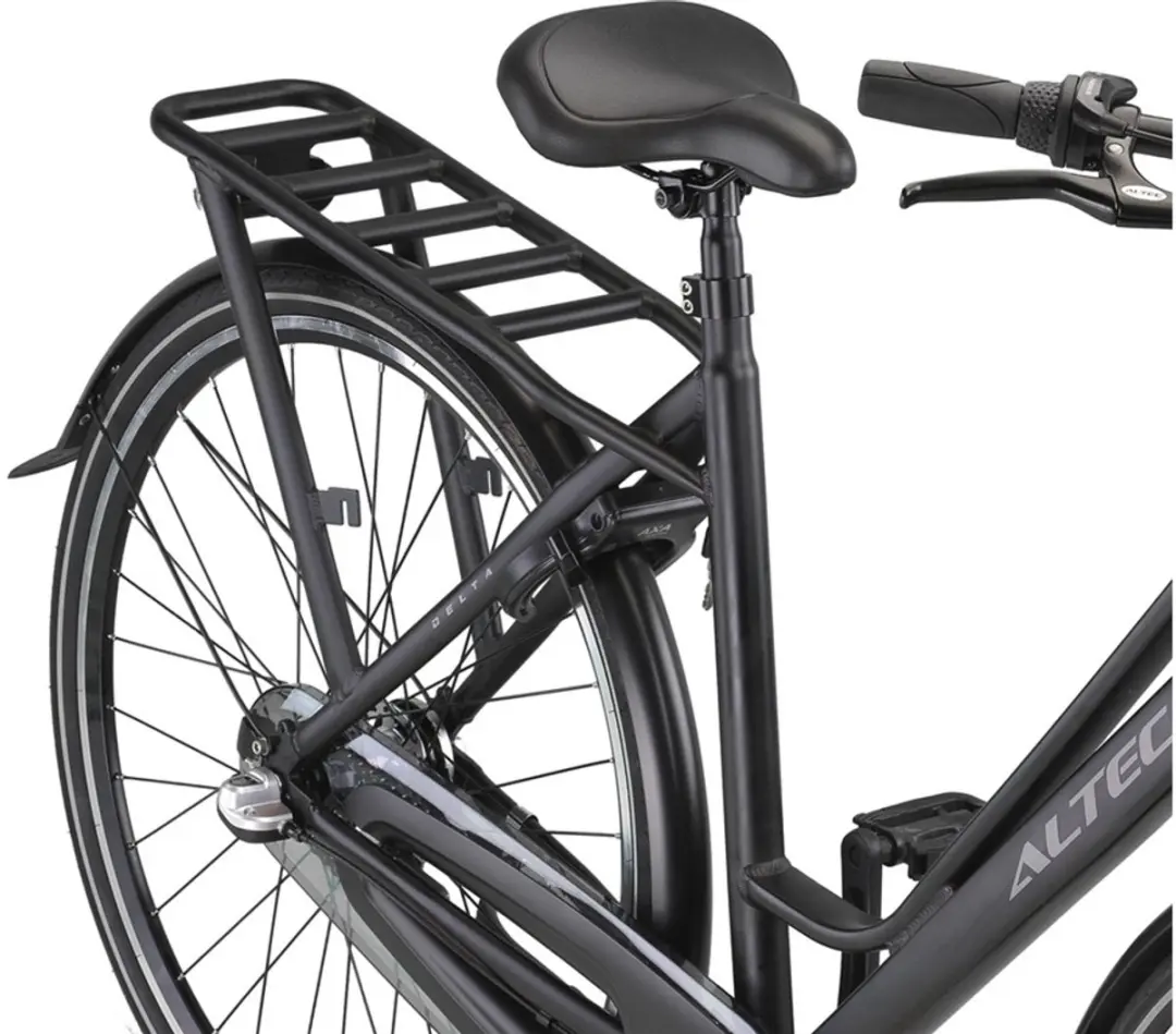 Altec Damesfiets Delta 28" 50cm - 3 Versnellingen - Matzwart