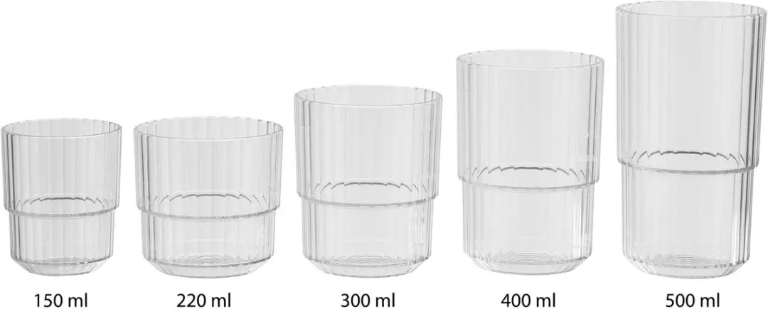 APS Linea Drinkglas 500ml - Transparant