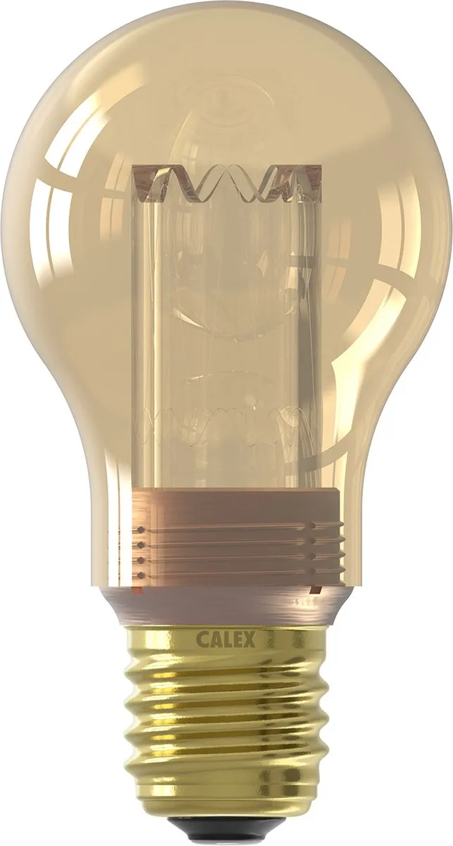 Calex Crown Series LED Lamp E27 A60 3.5W - Goud