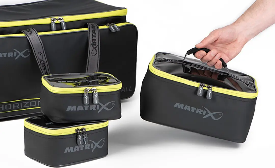 Matrix Horizon X Compact Carryall GLU126 - 4 Vakken - Grey/Lime