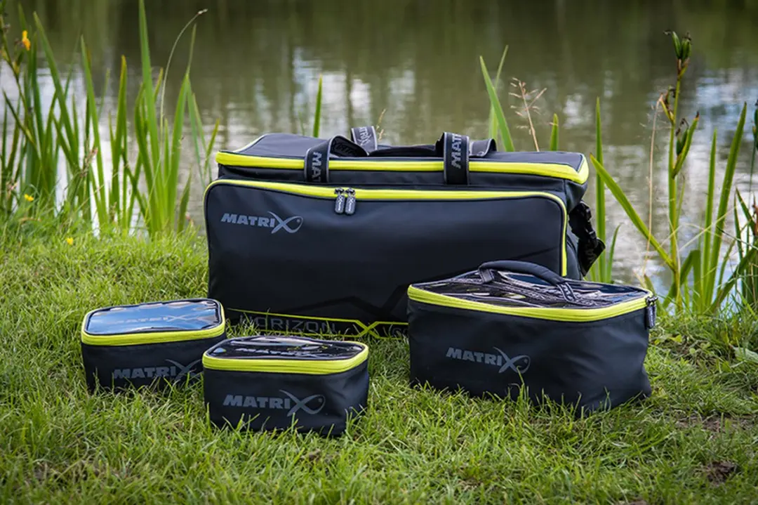 Matrix Horizon X Compact Carryall GLU126 - 4 Vakken - Grey/Lime