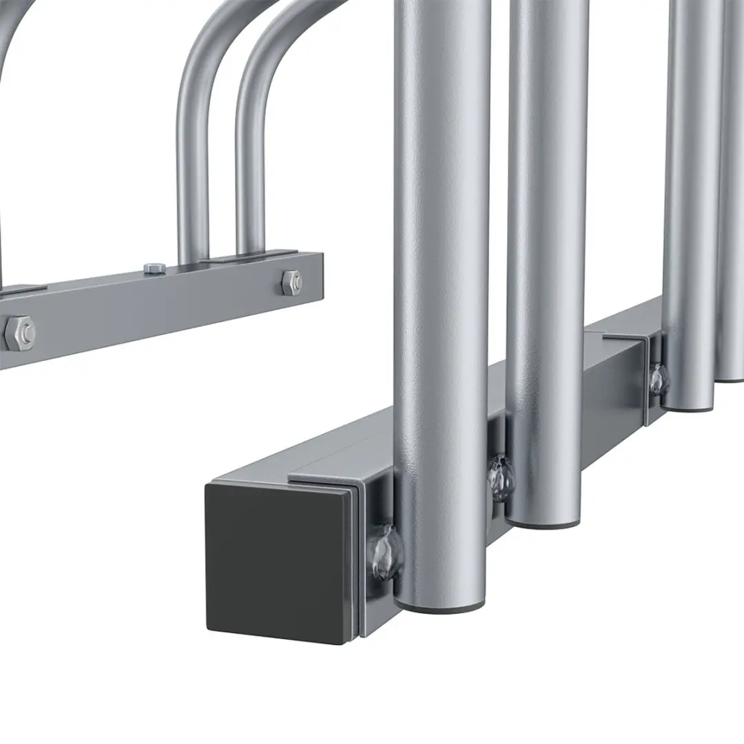 Monzana Fietsenrek 3 Fietsen - 37cm Wielafstand - Zilver