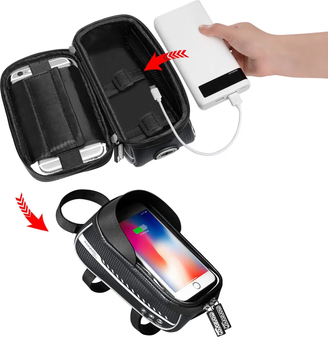 Monzana Frametas TPU Touchscreen - 0.85L - Titaan