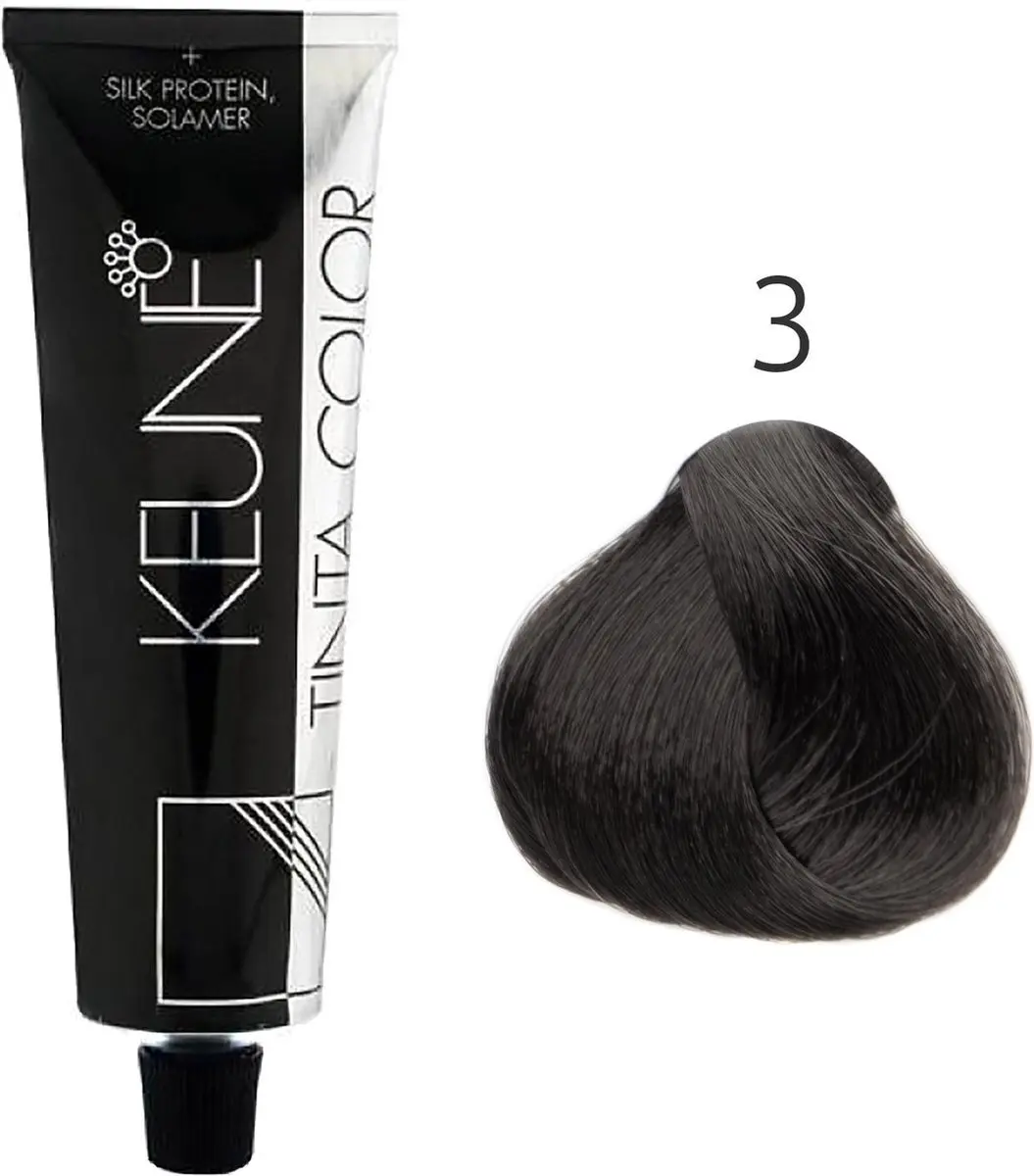 Keune Tinta Color 3 Haarverf 60ml - Bruin