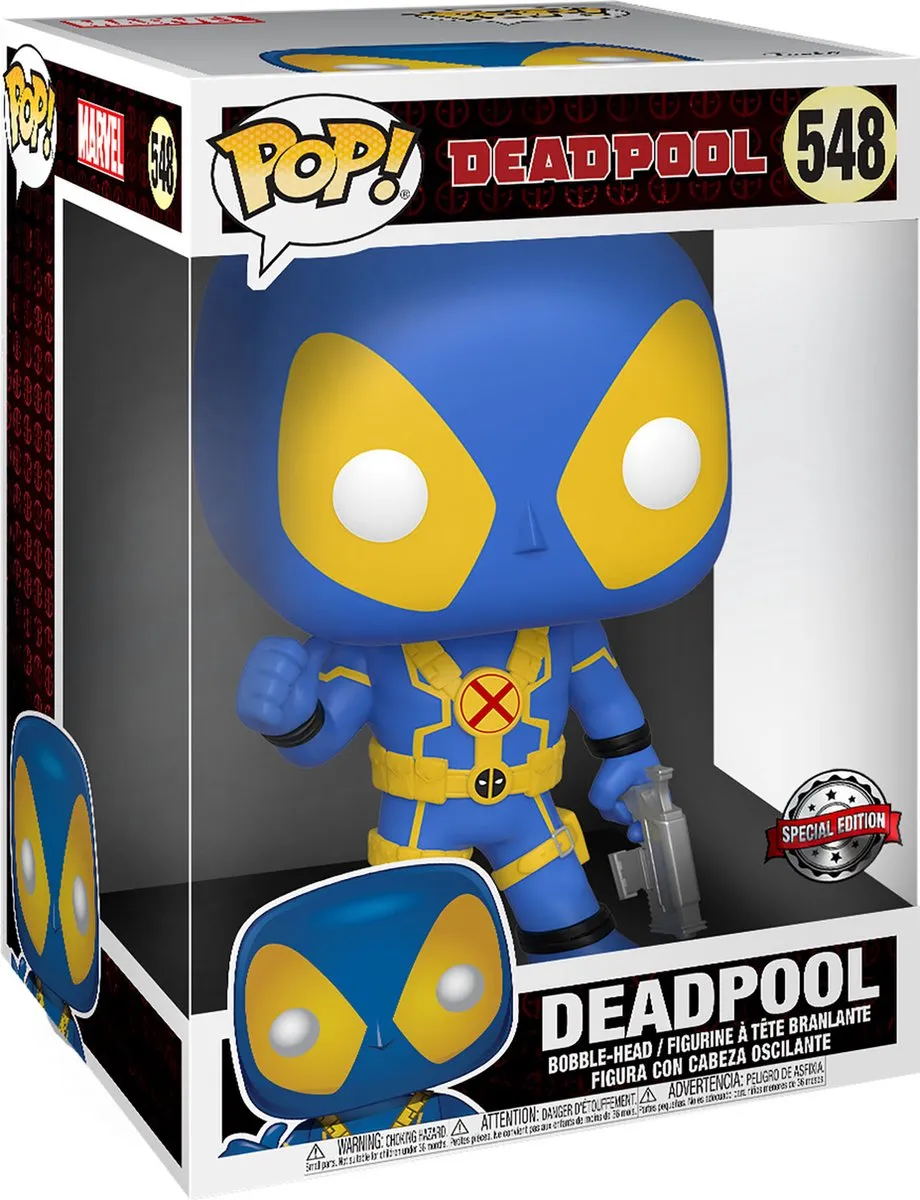 Funko Pop Blue Deadpool Thumbs Up 44727 - 25cm