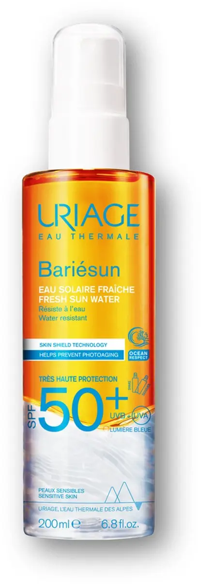 Uriage Bariésun Fresh Sunwater SPF50 - 200ml - afbeelding 6 van 6