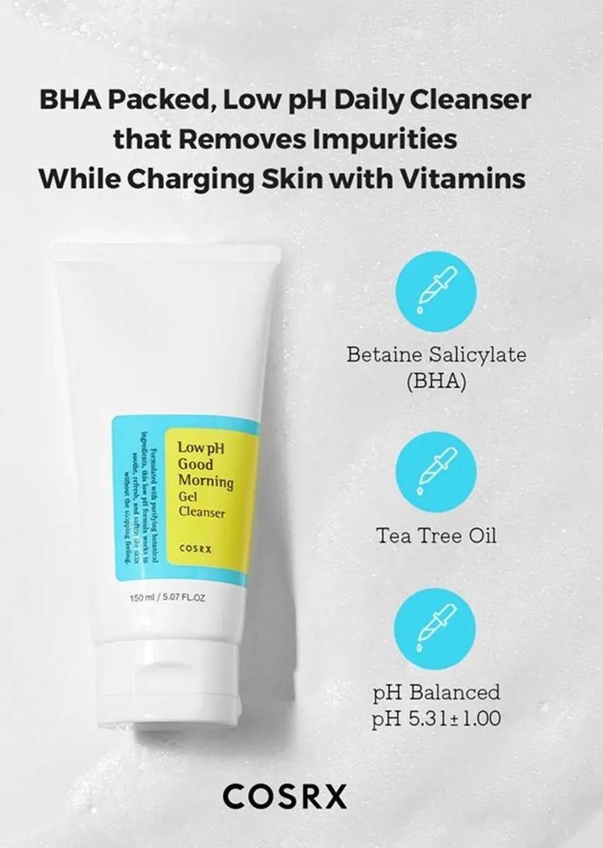 CosRx Low pH Good Morning Gel Cleanser 50ml