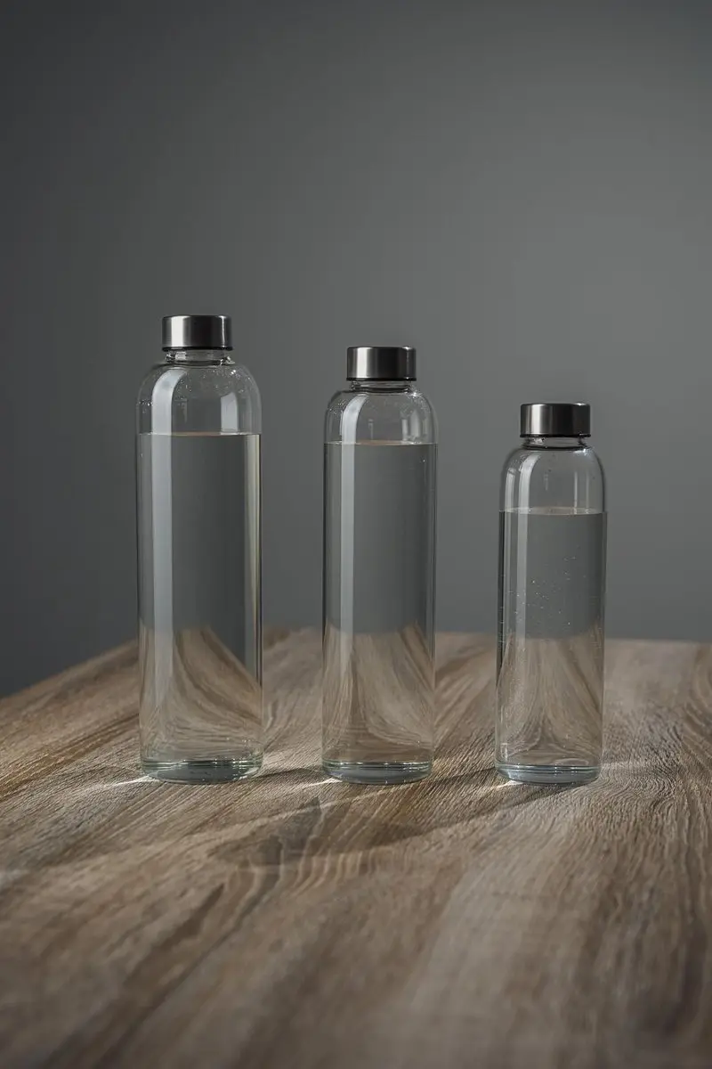 APS Drinkfles 66907 - Glas - 0,55L - Transparant