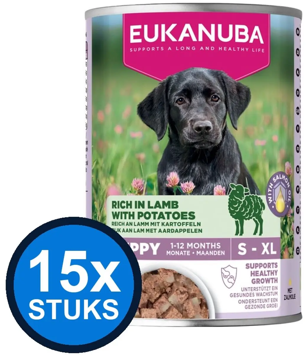 Eukanuba Life Care Natvoer Puppy Lam & Aardappel 400g