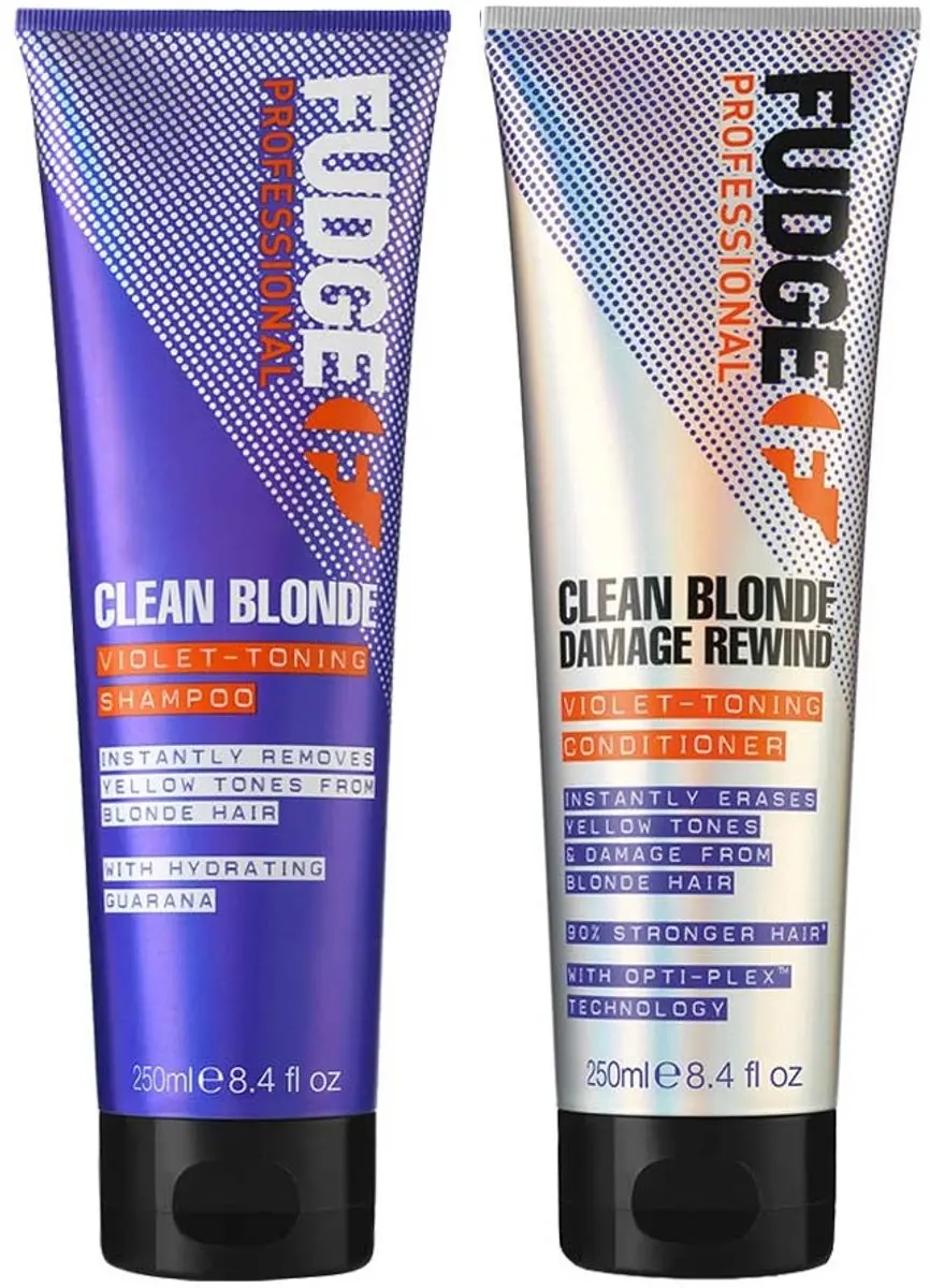 Fudge Clean Blonde Violet Shampoo & Conditioner Duo