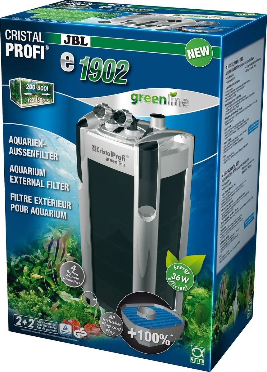 JBL CristalProfi E1902 Aquariumfilter 1900L/u