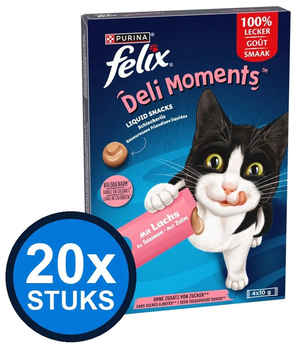 Felix Deli Moments Liquid Snacks Zalm
