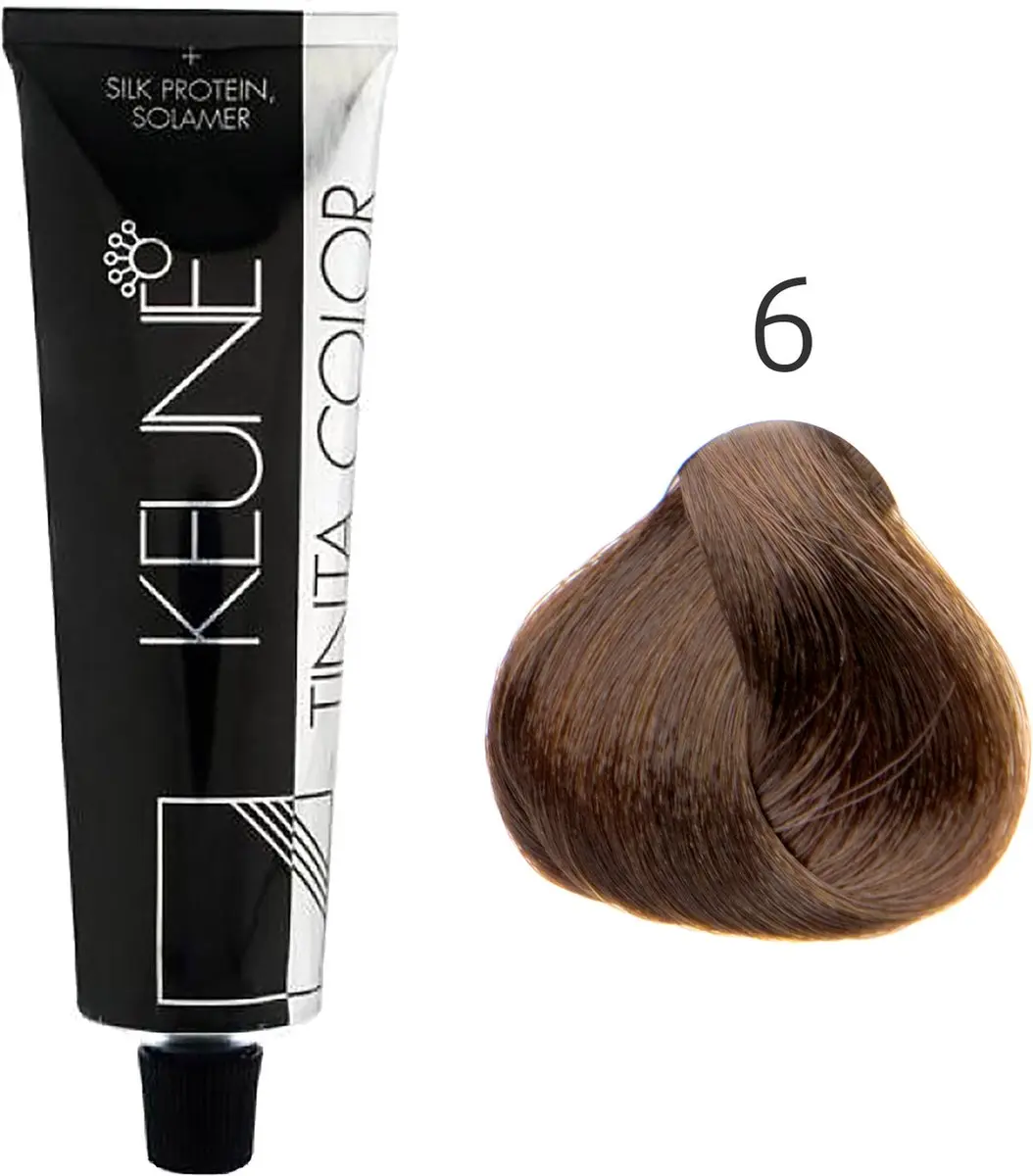 Keune Tinta Color 6 Donkerblond - 60ml Kleurspoeling