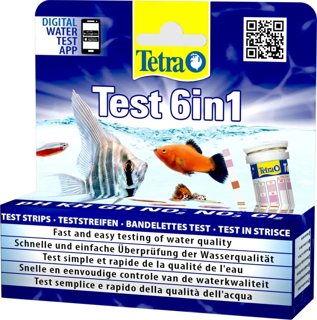 Tetra pH Teststrips 6-in-1 Aquariummeter
