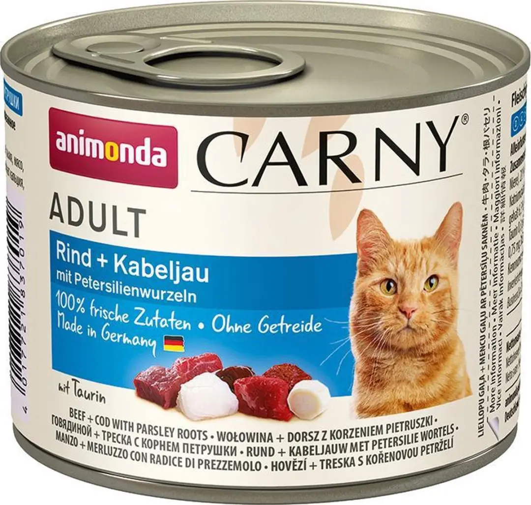 Animonda Carny Adult Rund met Kabeljauw 6x200g